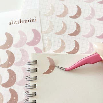 透光星空貼紙 - 粉紅