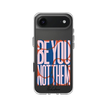 iPhone Air Clear Case（相機按鈕） 透明 - PosterLad - BE YOU