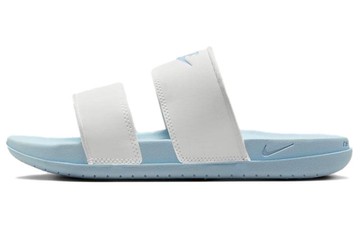 WMNS OFFCOURT DUO SLIDE WHITE LIGHT ARMORY BLUE