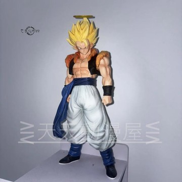 【元氣招財】 七龍珠模型 ZB廠 雙王3.0 悟吉塔 站姿 超賽悟吉塔 黃髮 1/6 公仔 擺件 盒裝 禮物