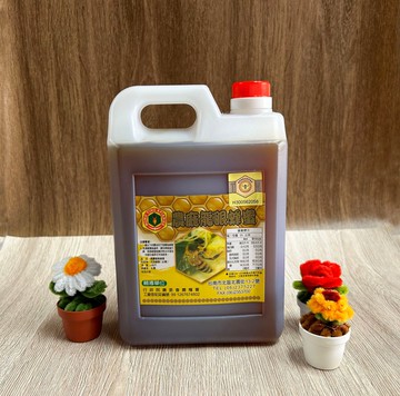 【大容量4台斤】100%台灣純龍眼蜂蜜_2400g