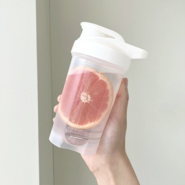 樂扣樂扣網紅搖搖杯女健身杯子帶攪拌球水杯學生運動便攜可愛塑料