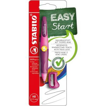 STABILO 德國 思筆樂 EASYergo 3.15 人體工學胖胖鉛自動鉛筆 左手用 /支 - 多色可選