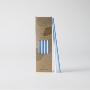 (附發票）日本藍瓶 Blue Bottle Coffee 環保紙吸管 20入