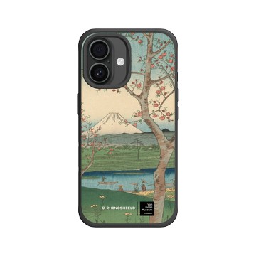 iPhone 16 SolidX 黑 - Van Gogh Museum - 富士山三十六景 - 武蔵越かや在
