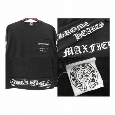 クロムハーツ マックスフィールド ロンT クロムハーツ CHROME HEARTS × マックスフィールド