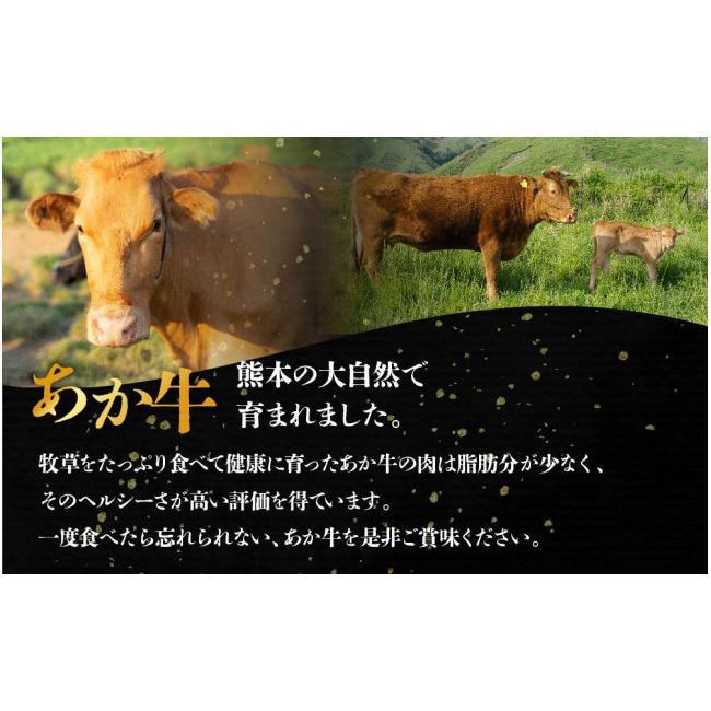 ふるさと納税 熊本県 阿蘇市 あか牛　すき焼きセット　バラ＋モモ＋リブロース1.1kg