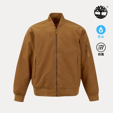 【網路限定】男款小麥色羽絨三合一防水飛行外套|A6927P47