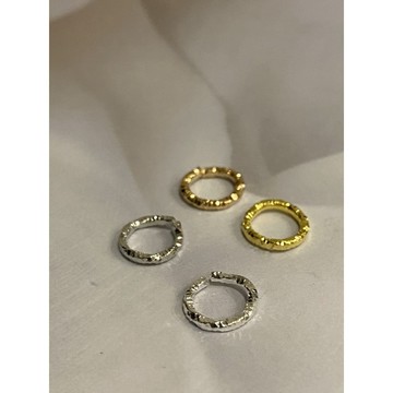 「周邊」泰國佛牌 壓花 超美 O圈 0.5mm 佛牌圈 開口圈