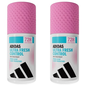 adidas 愛迪達 女用制汗爽身滾珠 極致乾爽  2個  50ml