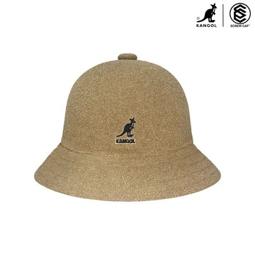 KANGOL BERMUDA 獨家販售 毛巾布 焦糖拿鐵 奶茶色 棕色 鐘型帽 漁夫帽 大尺碼帽子 百搭帽 帽子