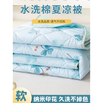 2025新款納米夏被可機洗四季用兒童墊被褥學生被芯空調被子薄棉被