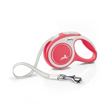 Trixie 寵物用品 Flexi Comfort 自動伸縮牽引繩-紅 XS: 3 m (TX213303)