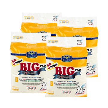 [箱裝]Belbird 雙層超大尺寸寵物尿布墊  76 x 85cm  20個裝  4個