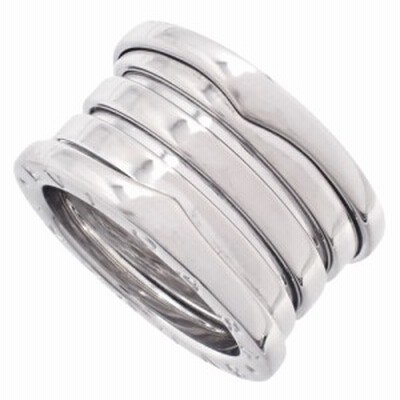 T1354 ブルガリ 48号 K18WG ビーゼロワンリング 指輪-