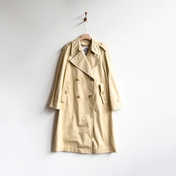 【蛋植物古著】日星光暈經典版型古著風衣