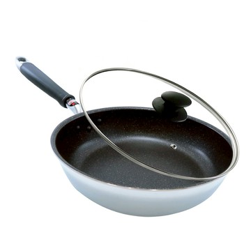 Hokua 北陸 大金IH輕量不沾平底鍋 26cm 含蓋  1個