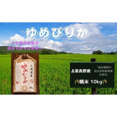 ふるさと納税 北海道 上富良野産「 新米 ゆめぴりか 」特別栽培 白米 10kg（令和5年産） 北海道上富良野町