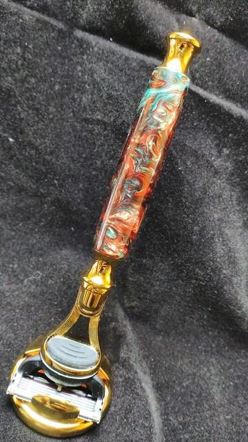 Epoxy環氧樹酯-刮鬍刀-吉列Gillette五刀片