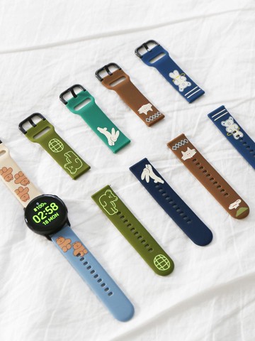 Romane Galaxy Watch Silicone Strap for 20mm