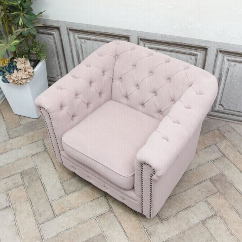 チェスターフィールド ソファ 1人掛け ソファー 一人用 長椅子