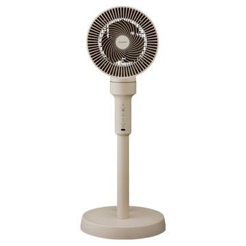 IRIS OHYAMA 愛麗思歐雅瑪 直立式落地空氣循環扇 遙控款 奶茶色  STF-AC15T