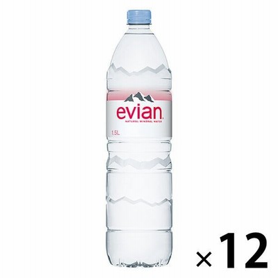 伊藤園伊藤園 evian（エビアン） 1.5L 1箱（12本入）【正規輸入品】