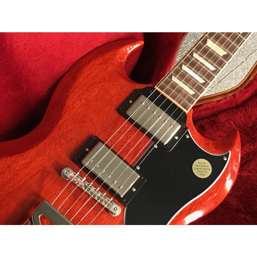 Gibson SG Standard '61 w Sideway Vibrola (#235020373) Vintage Cherry≒3.15kg