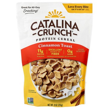 Catalina Crunch, 蛋白質穀物，肉桂吐司味，9 盎司（255 克）