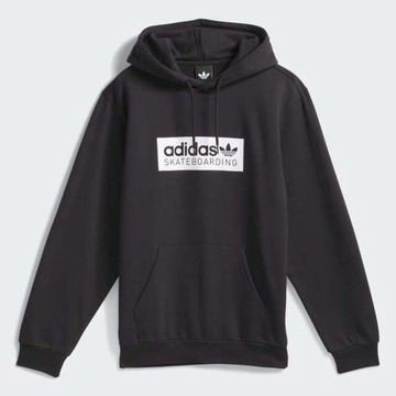 Adidas 愛迪達 Skt Logo Hdy KE3975 男女 連帽上衣 帽t 連帽長袖 黑 亞版 情侶裝