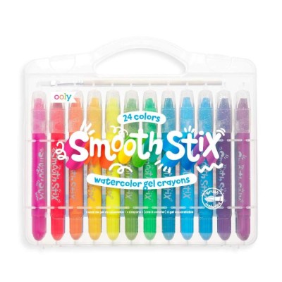 Kingart Gel Stick Artist Mixed Media Crayons, Set of 72 Unique Colors