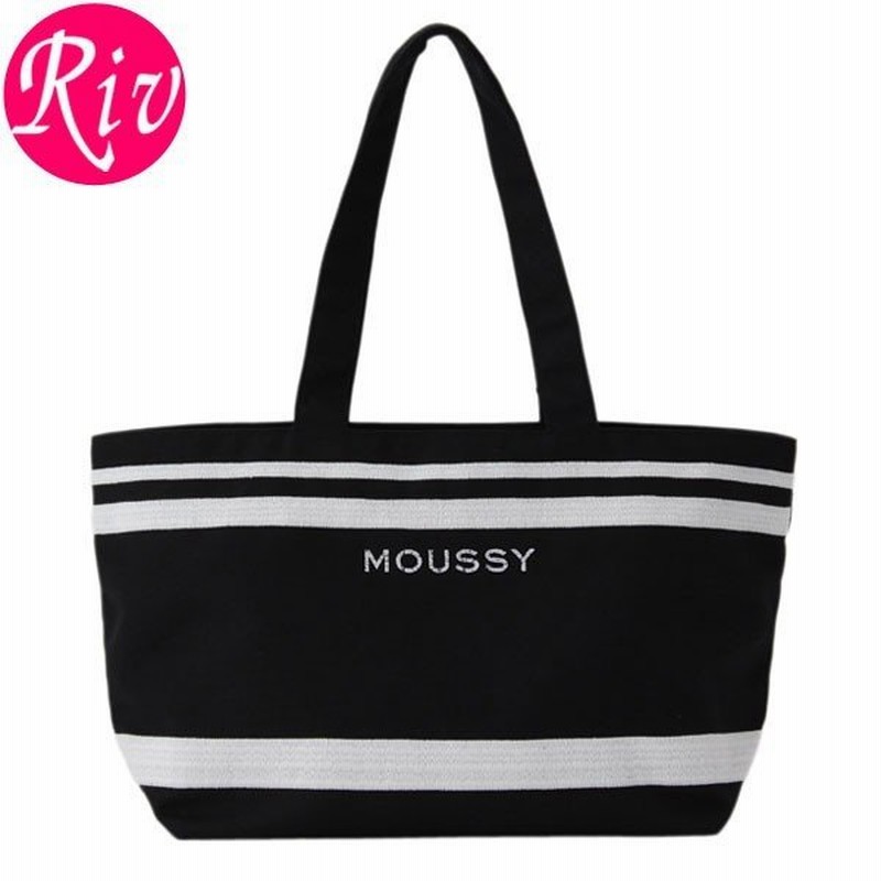 マウジー Moussy トートバッグ キャンバス M 通販 Lineポイント最大0 5 Get Lineショッピング