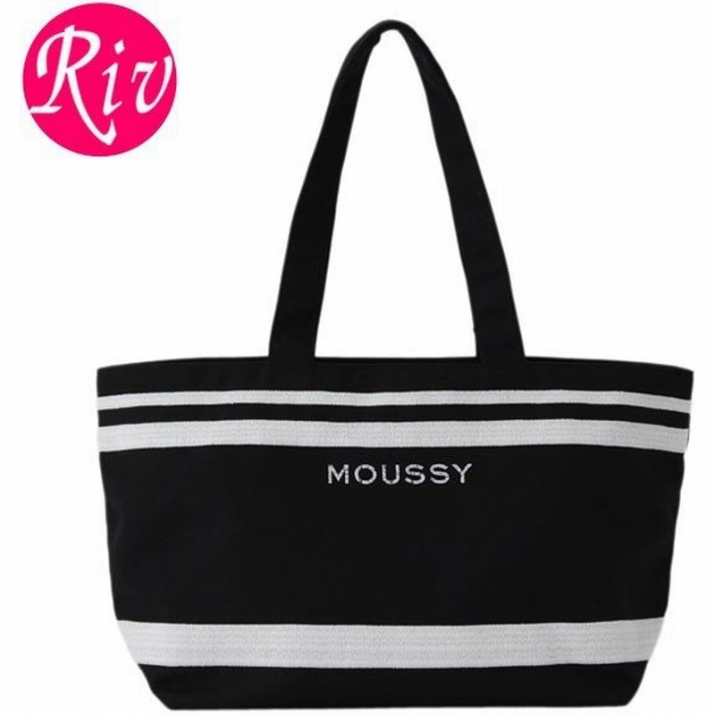 マウジー Moussy トートバッグ キャンバス M 通販 Lineポイント最大0 5 Get Lineショッピング