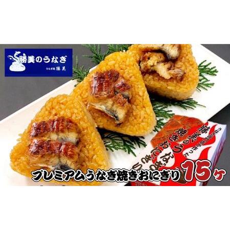 ふるさと納税 プレミアムうなぎ焼きおにぎり 100g×15ヶ入 静岡県浜松市