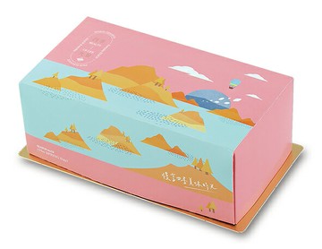 【零售量50個】瑞士捲盒-四季光景 / N01003