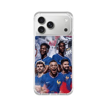 iPhone 17 Pro Max ClearX (MagSafe 兼容) 晶透白 - FFF - France National team