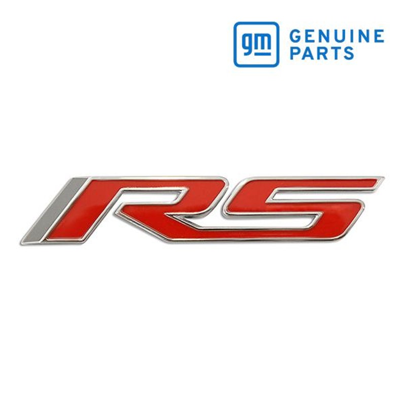 GM純正 フロントグリル エンブレム RS エンブレムベース付 92225496 10-23y シボレー カマロ フロントグリル用 |  LINEブランドカタログ