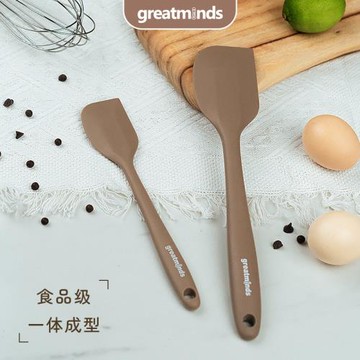 greatminds家用烘焙工具硅膠刮刀耐高溫食品級無縫一體式翻拌大小