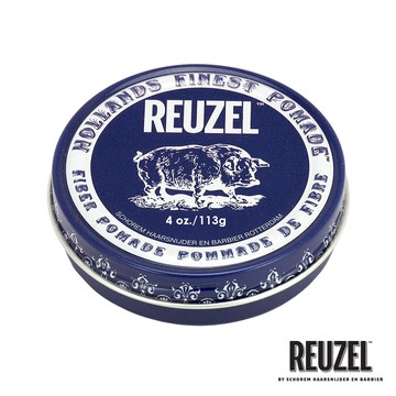 REUZEL 深藍豬強力纖維級水性髮泥 113g