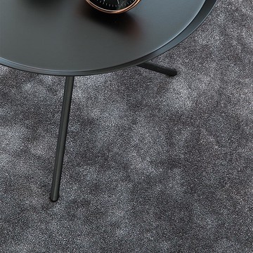 比利時 頂級奢華長毛地毯 99黑灰 160x240cm