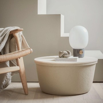 camino選品 | Barcelona 再生收納邊桌 四色 - 土褐色