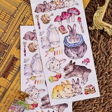 317 卡哇伊兔F Cute Rabbit F