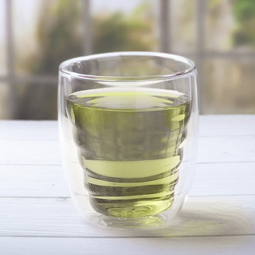 丹麥QDO Elements (Wood) 雙層玻璃杯 - 木 / 3款尺寸 / 1盒2隻