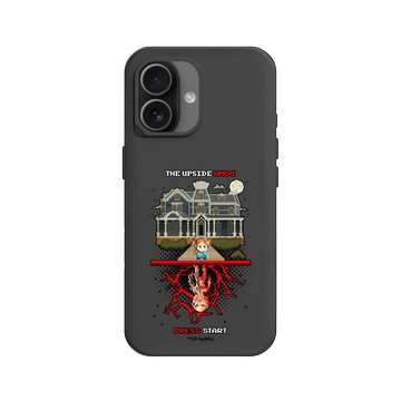 iPhone 17 SolidX 黑 - Stranger Things - 8 位元 - 決戰威可那