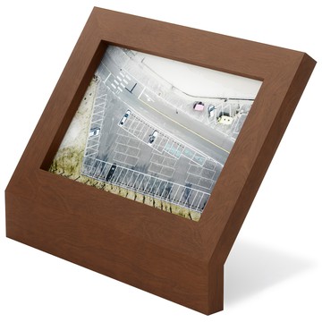 UMBRA Podium 櫸木相框 4 x 6吋  咖啡色  1個  18.3 x 9.3 x 13cm