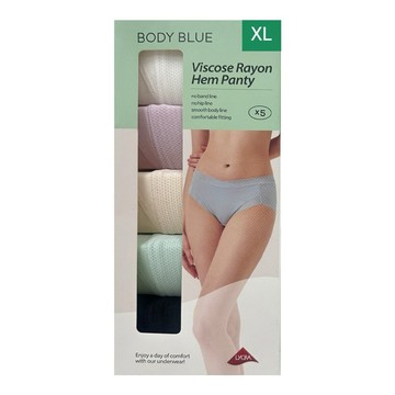 【BW賣場】隨機出貨不挑色❤️‍🔥Body Blue 女內褲五入組#591300