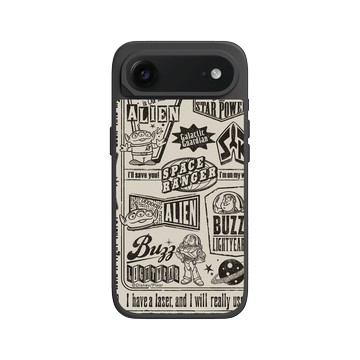 iPhone Air SolidX 黑 - 迪士尼-玩具總動員 Toy Story - 玩具總動員-美式風格