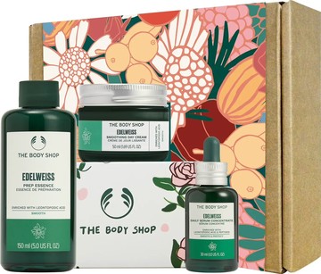 【THE BODY SHOP】雪絨花黃金保養組