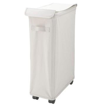 【DECO HOME商品】窄型附輪洗衣籃 EB01(DH) NITORI宜得利家居
