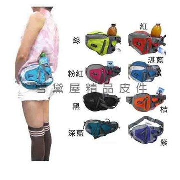 雪黛屋 EYE 腰包小容量可外放水瓶加強透氣護腰外出休閒運動騎單車